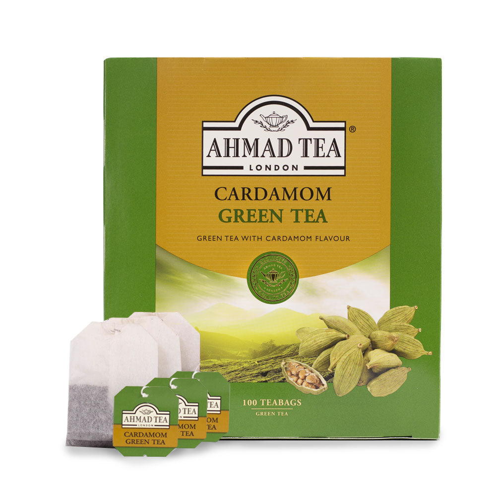 Cardamom Green Tea - Teabags | Green Teas | AhmadTea.com – Ahmad tea