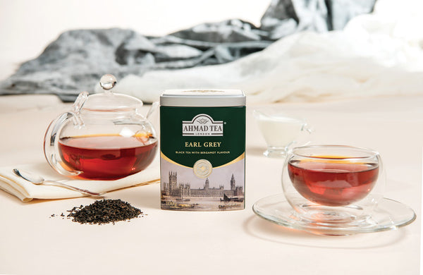 Earl Grey 100g Loose Leaf Caddy from English Scene Collection - Lifestyle image
