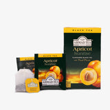 Apricot Sunrise 20 Teabags - Box, envelopes and teabag