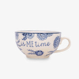 Sass & Belle Blue Willow Floral Teapot for One - Front of cup