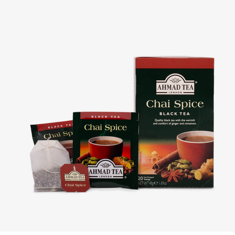 6 Packs of 20 Teabags - Box, envelope and teabag