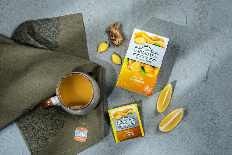Lemon & Ginger 20 Teabags - Lifestyle image