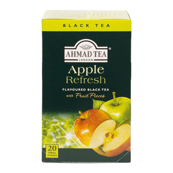 Apple Refresh 20 Teabags - Front of box