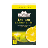 Lemon & Lime Twist 20 Teabags - Front of box