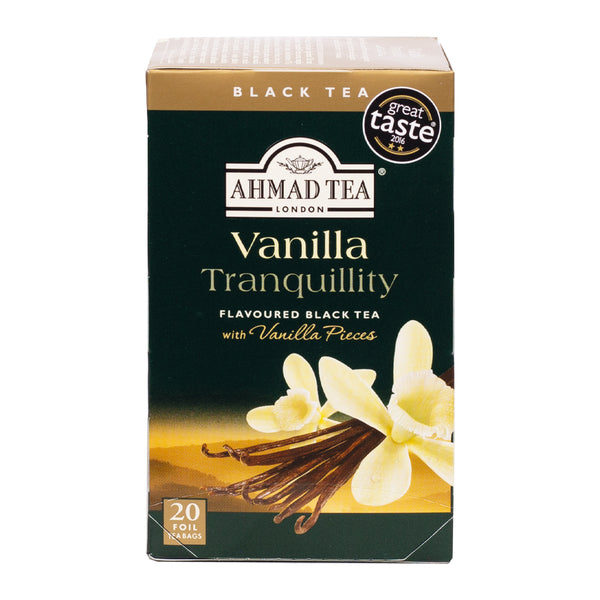 Vanilla Tranquillity 20 Teabags - Front of box