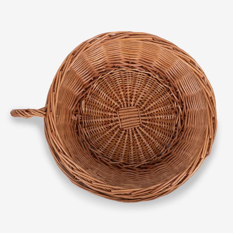 Wicker Teacup Basket (Large) - Top view of basket