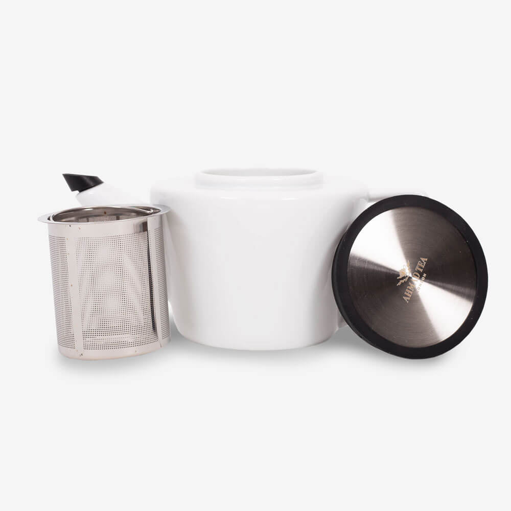 Viva Scandinavia Porcelain Infusion Teapot - Teapot, infuser and lid