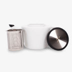 Viva Scandinavia Porcelain Infusion Teapot - Teapot, infuser and lid