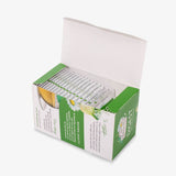 6 Packs of 20 Teabags - Open box on side