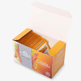 6 Packs of 20 Foil Teabags - Open box on side