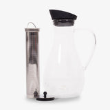 Viva Scandinavia Glass Iced Tea Infusion Carafe - Carafe with infuser