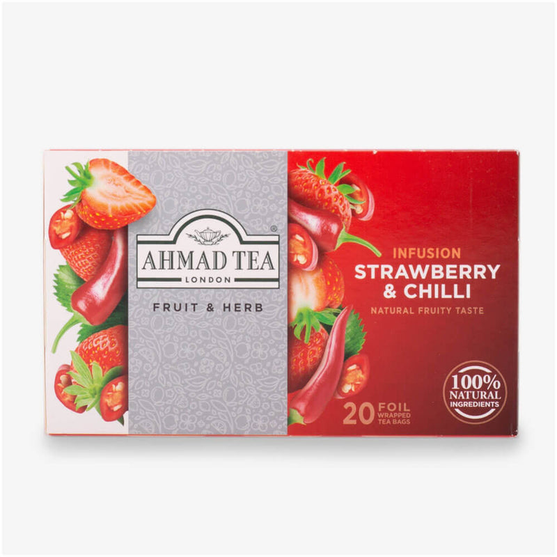 6 Packs of 20 Teabags - Box on side