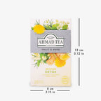 6 Packs of 20 Teabags - Box with dimensions