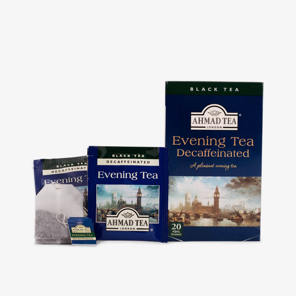 Evening Tea Decaffeinated Tea Teabags Decaffeinated Teas Ahmad Tea
