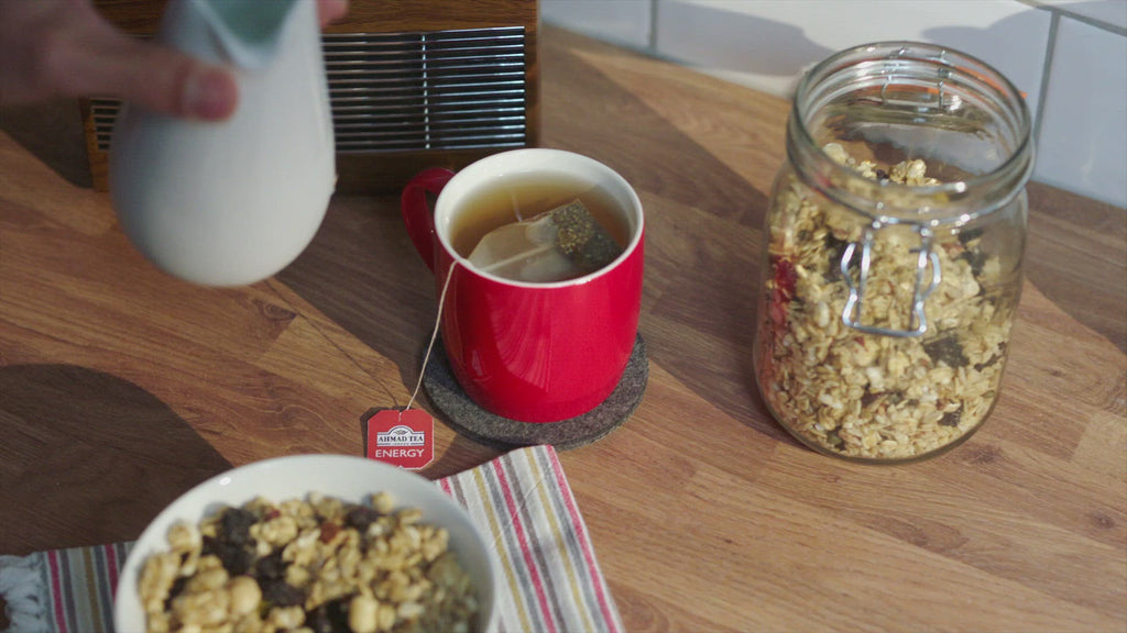 Grapefruit, Mate & Guarana Seed "Energy" Infusion 20 Teabags - Lifestyle video