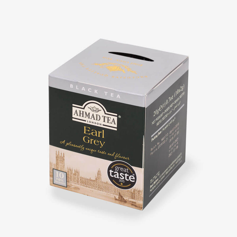 Taste of London Collection - Side angle of Earl Grey box