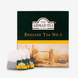 English Tea No. 1 100 Tagged Teabags - Box and teabags