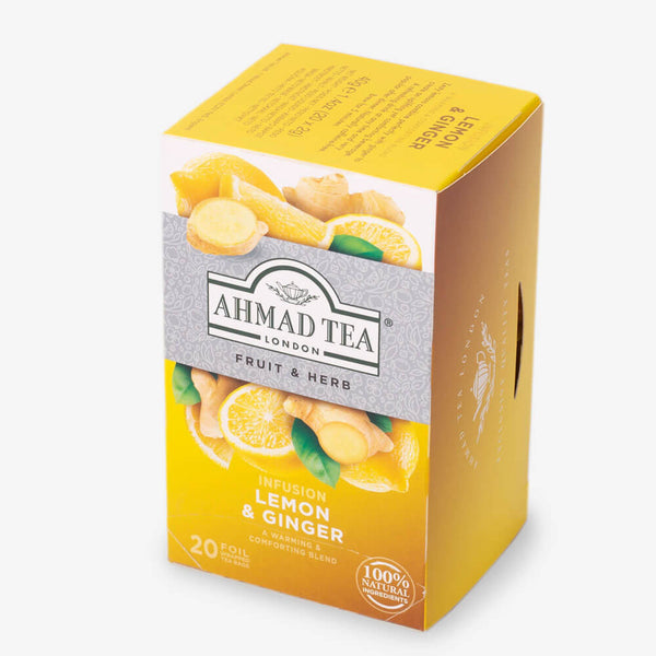 6 Packs of 20 Teabags - Side angle of box