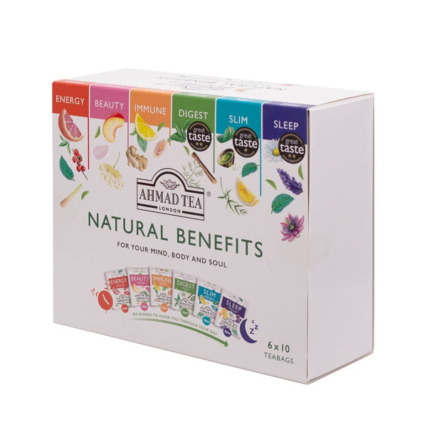 Natural Benefit Selection Pack - 60 Teabags