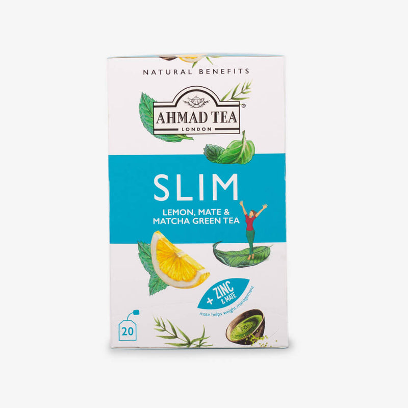 Lemon, Mate & Matcha Green Tea "Slim" Infusion - 20 Teabags