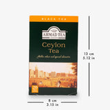 6 Packs of 20 Teabags - Box with dimensions