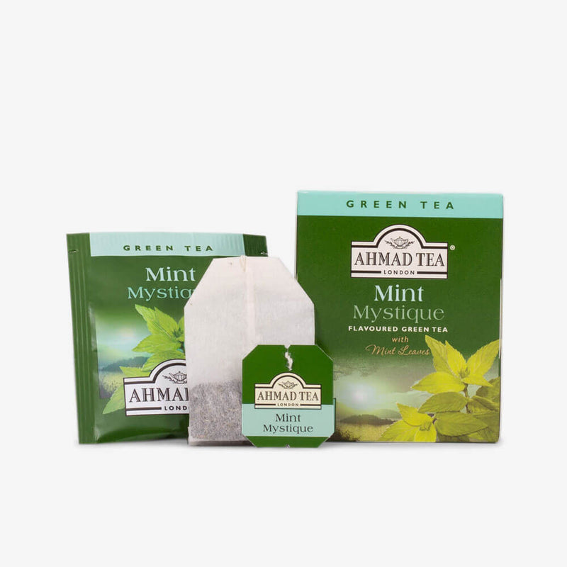 Tea Journey Collection - Mint Mystique box, envelope and teabag