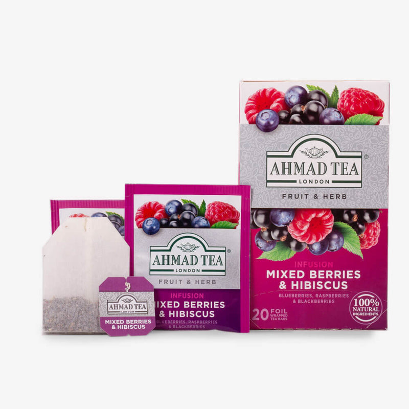 6 Packs of 20 Teabags - Box, envelope and teabag