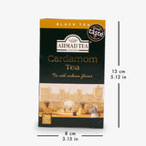 6 Packs of 20 Teabags - Box with dimensions