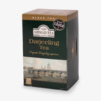 Ahmad Tea Darjeeling Tea 20 Teabags - Side angle of box