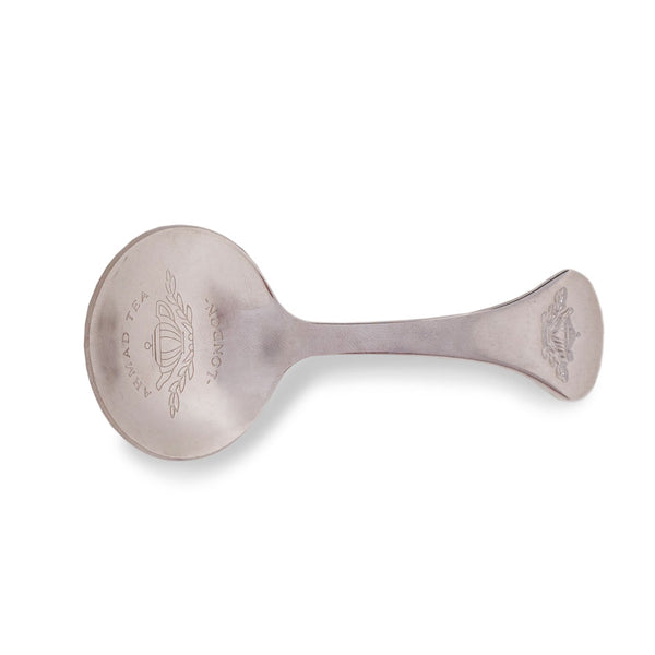 Ahmad Tea Stainless Steel Tea Measuring Spoon - Front of teaspoon