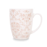 Ahmad Tea Porcelain Floral Mug in Rose Gold - shown in gold, colours may vary