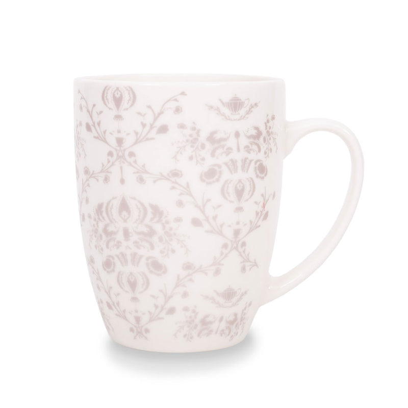 Ahmad Tea Porcelain Floral Mug in Lavender