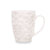 Ahmad Tea Porcelain Floral Mug in Silver