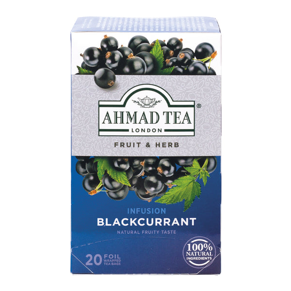Blackcurrant 20 Teabags - Front of box