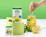 Lemon & Mint Cold Brew Iced Tea 20 Teabags - Lifestyle image