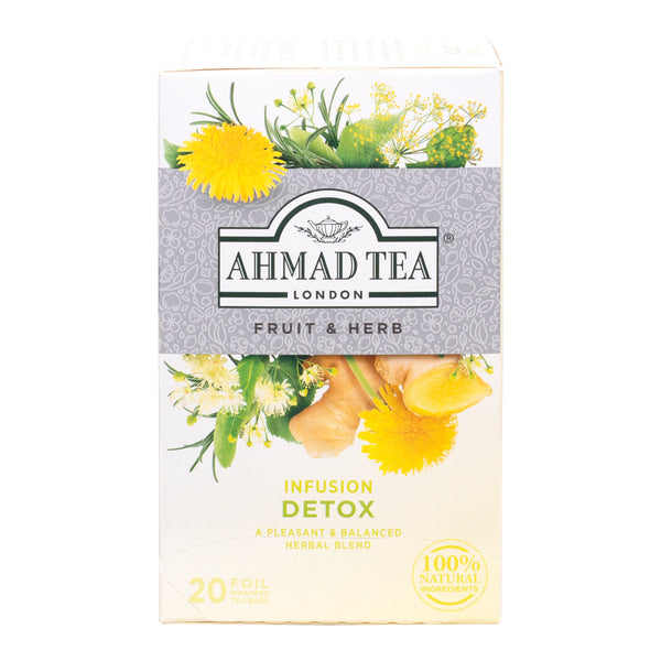 Detox 20 Teabags - Front of box