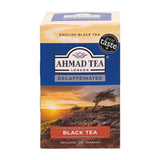 Ahmad Tea Decaffeinated Black Tea 20 Teabags - Front of box
