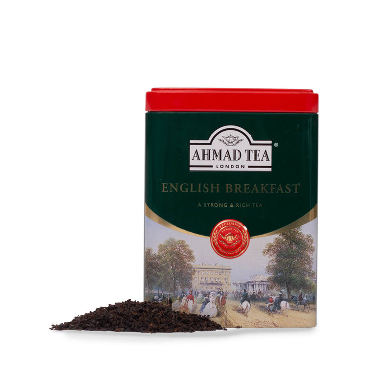 English Breakfast 100g & 200g Loose Leaf Caddy from English Scene Collection - Caddy and loose tea