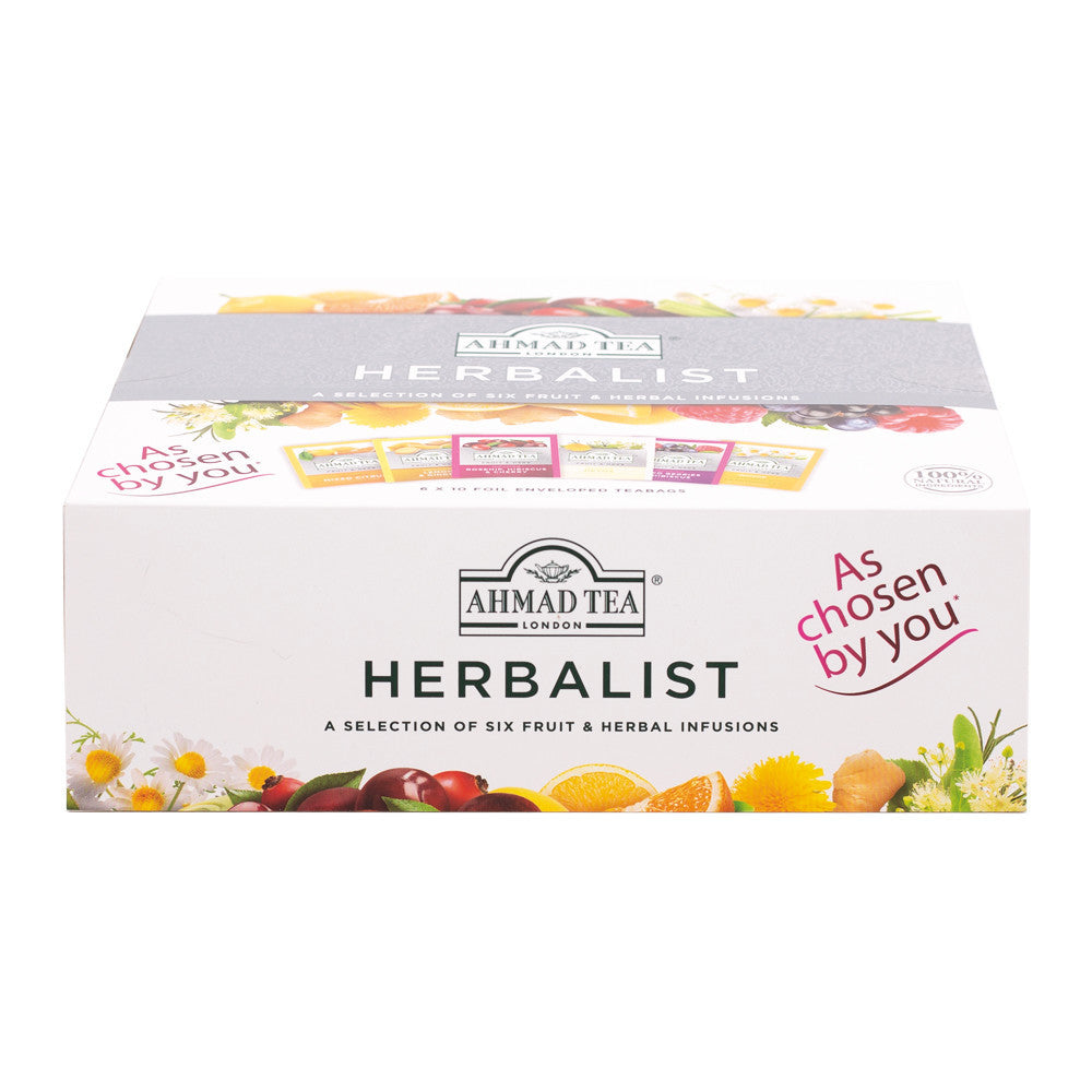 Herbalist Selection of 6 Fruit & Herb Infusions - 60 Teabags