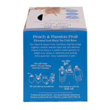 Peach & Passion Fruit Iced Tea Cold Brew 20 Teabags - Side of box