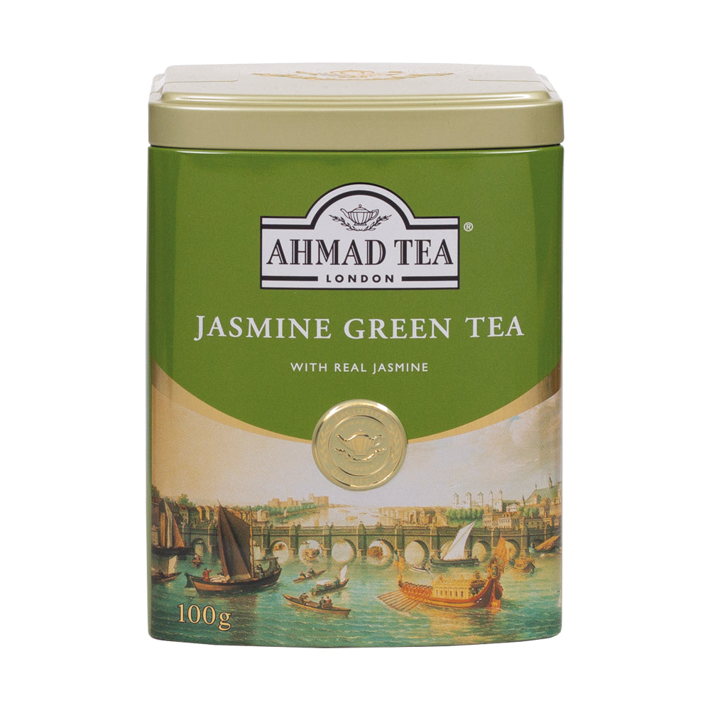 Jasmine Romance Green Tea - Loose Leaf Caddy from English Scene Collection