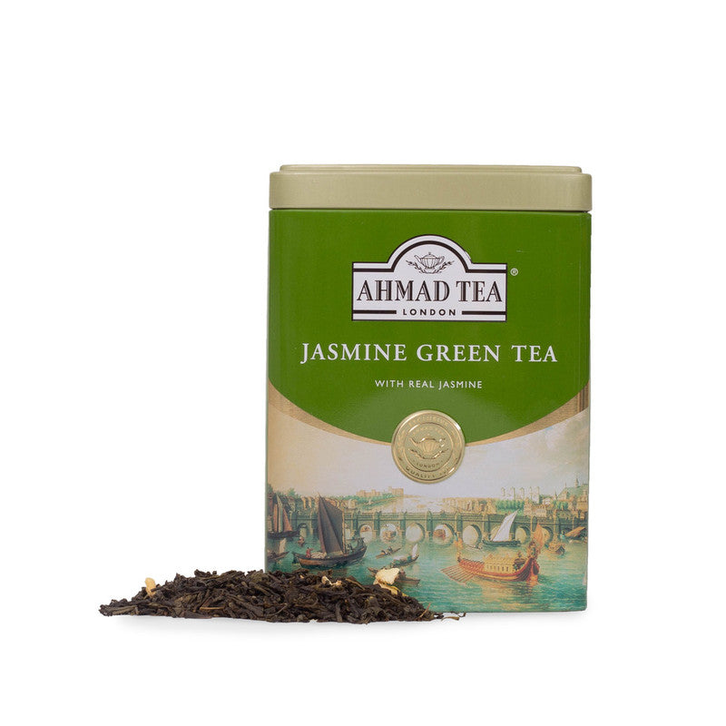 Jasmine Romance Green Tea - Loose Leaf Caddy from English Scene Collection