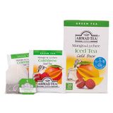 Mango & Lychee Iced Tea Cold Brew 20 Teabags - Box, envelopes and teabag