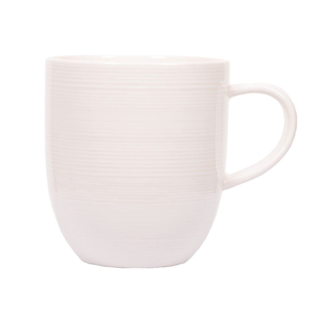 Ahmad Tea White Ceramic Mug - Front of mug
