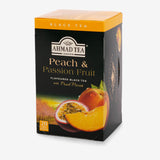 Peach & Passion Fruit 20 Teabags - Side angle of box