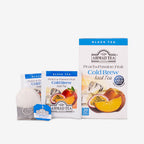 Peach & Passion Fruit Iced Tea Cold Brew 20 Teabags - Box, envelopes and teabag