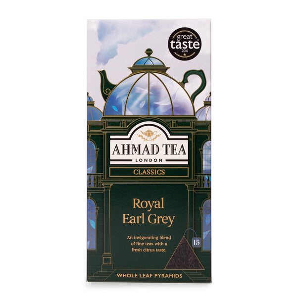 Royal Earl Grey Tea - 15 Pyramid Teabags