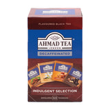 Decaffeinated Indulgent Selection of 4 Black Teas 20 Teabags - Front of box