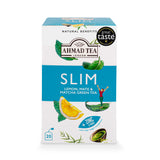 Lemon, Mate & Matcha Green Tea "Slim" Infusion 20 Teabags - Front of box