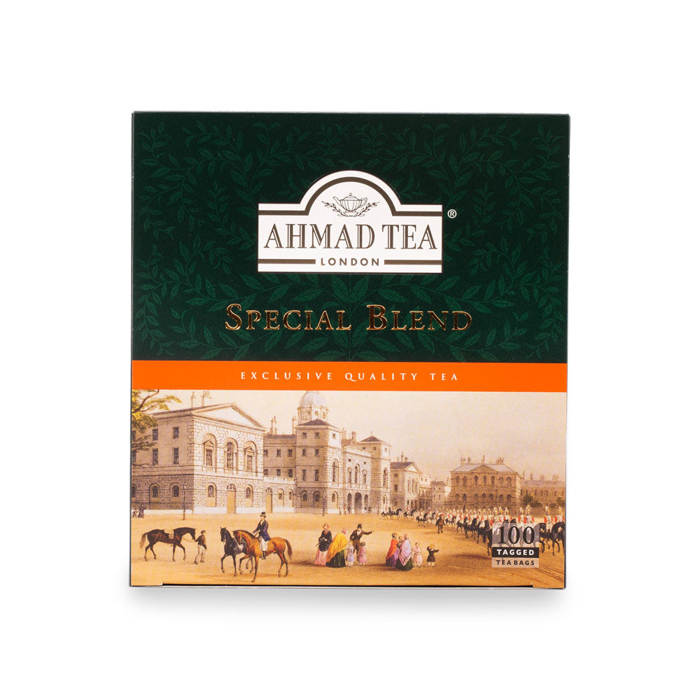 Ahmad Tea Special Blend 100 Teabags - Front of box